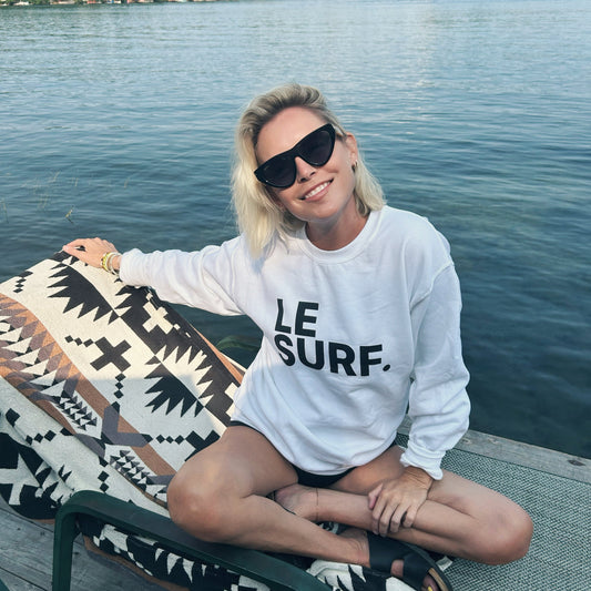 Le Surf Sweatshirt - White