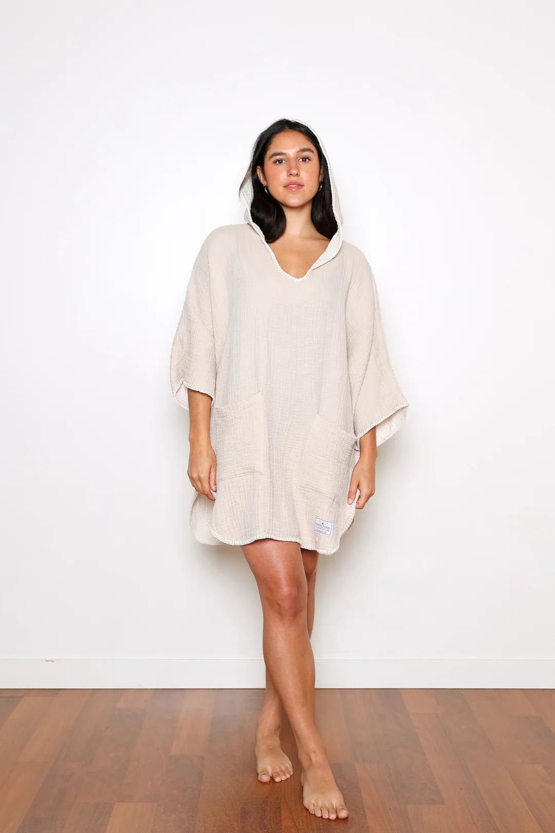 The Cocoon Surf Poncho - Tan