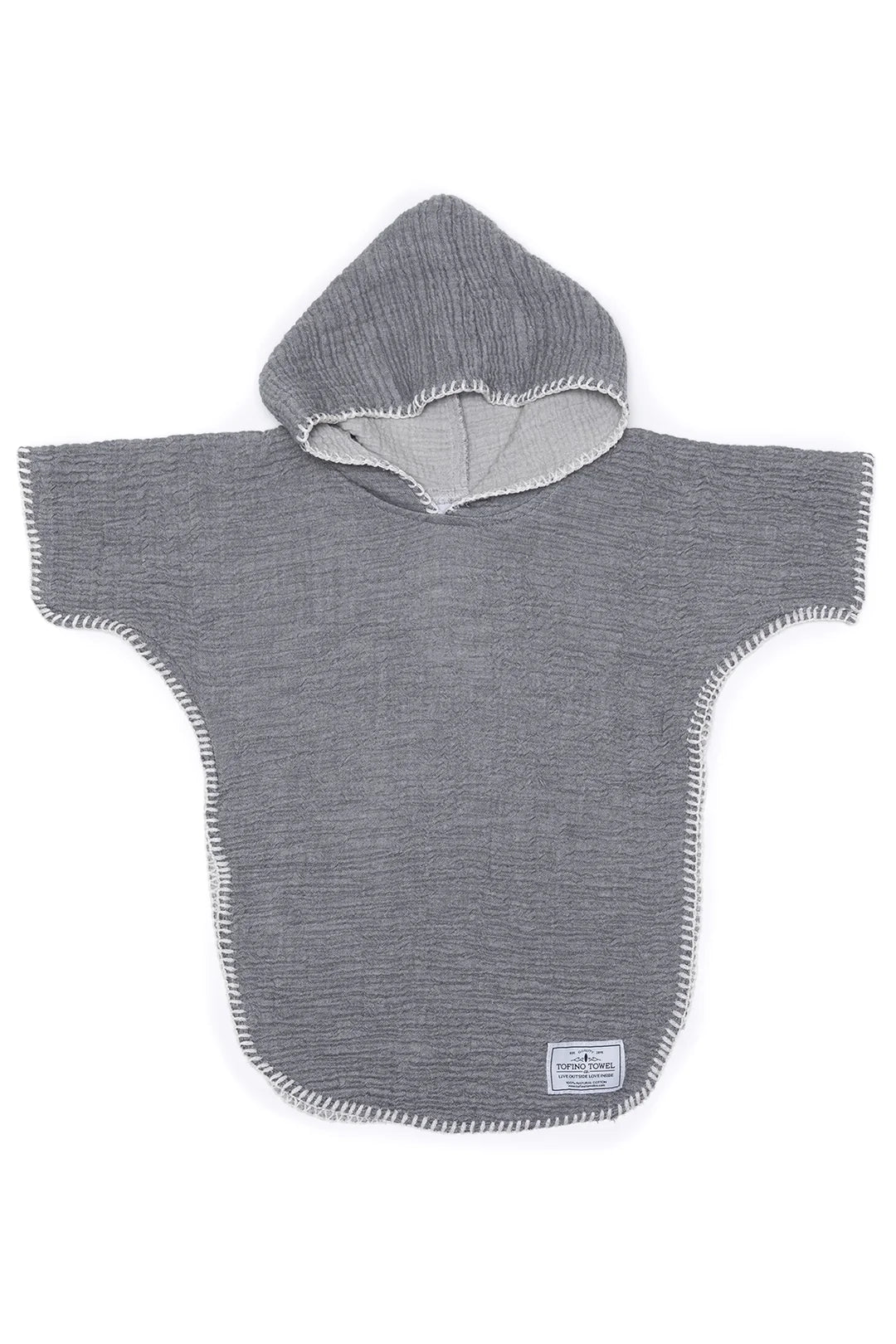 The Pebble Kids Muslin Poncho