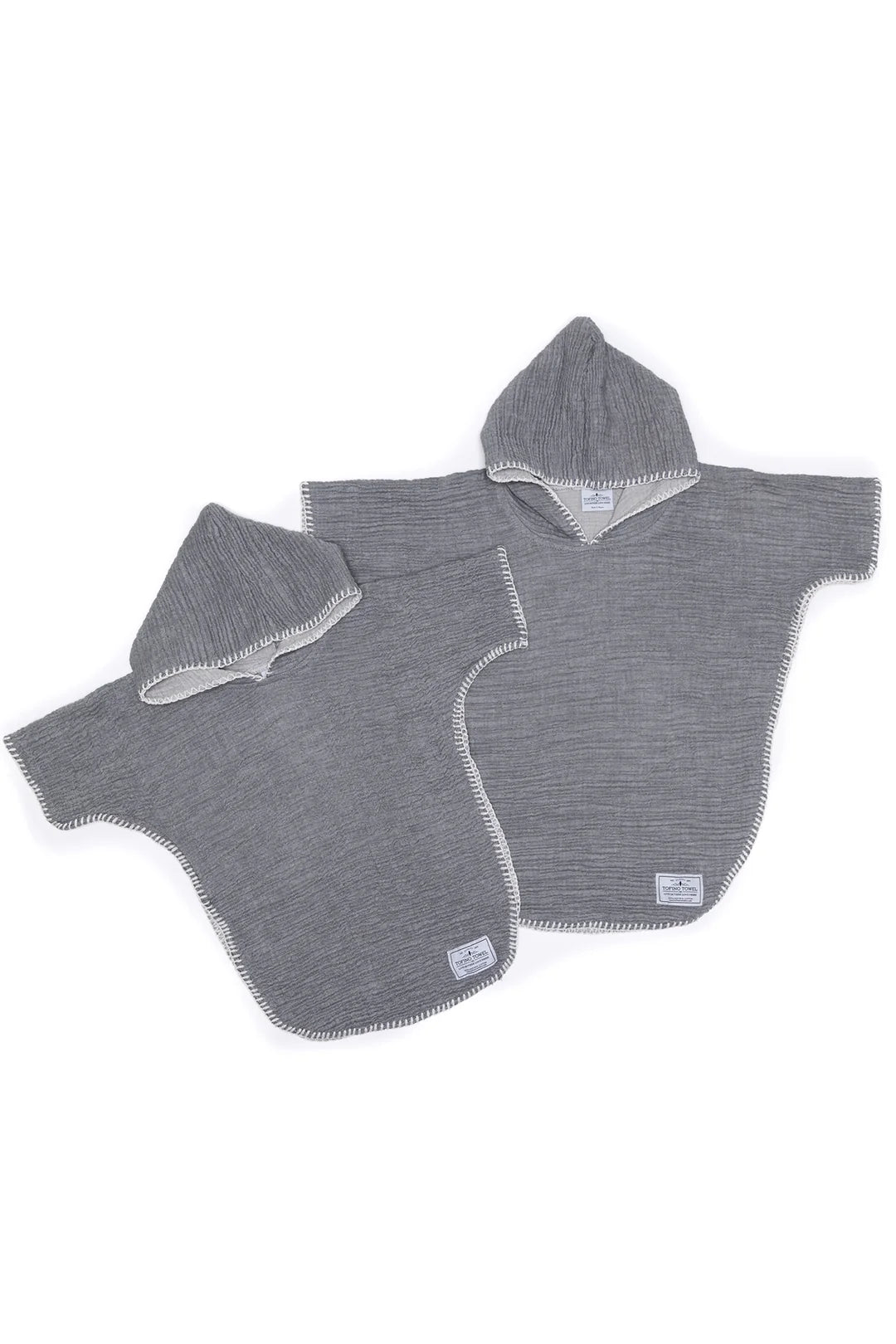 The Pebble Kids Muslin Poncho