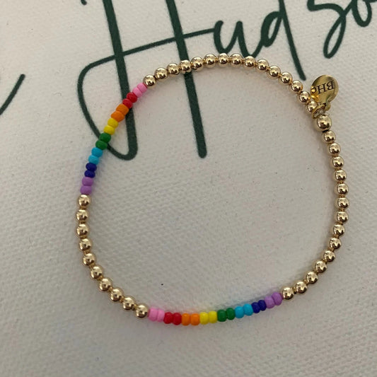 Rainbows of Gold Bracelet