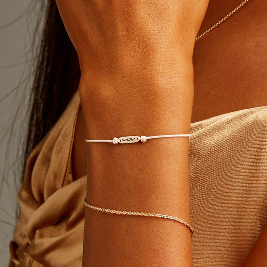 The Mother Contemplation Cord Bracelet