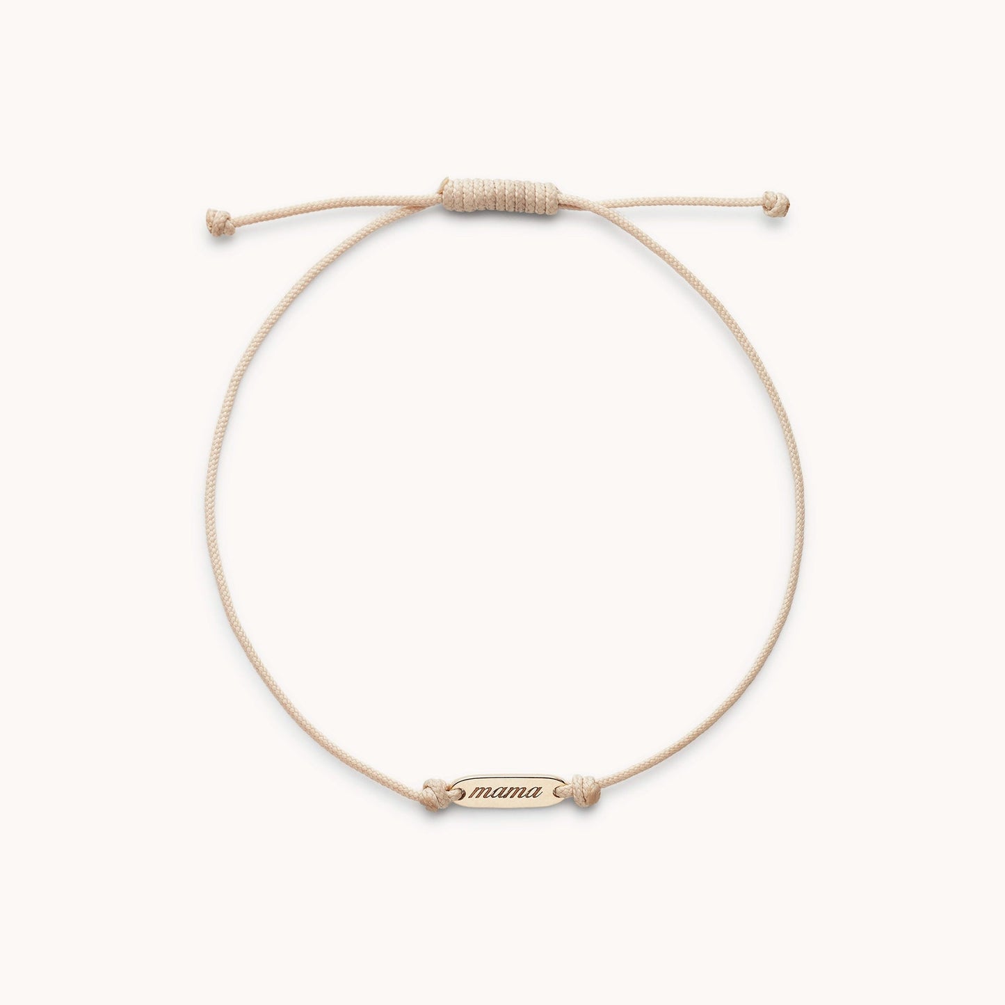 The Mother Contemplation Cord Bracelet