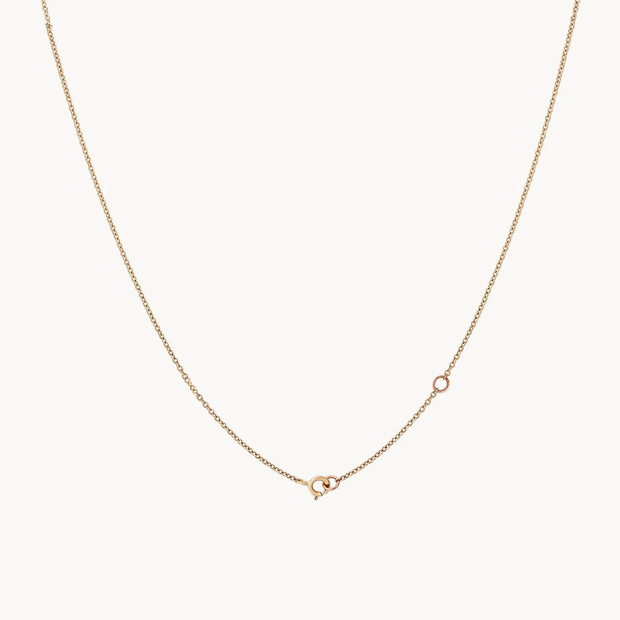 Little Lovely Heart Necklace - Yellow Gold