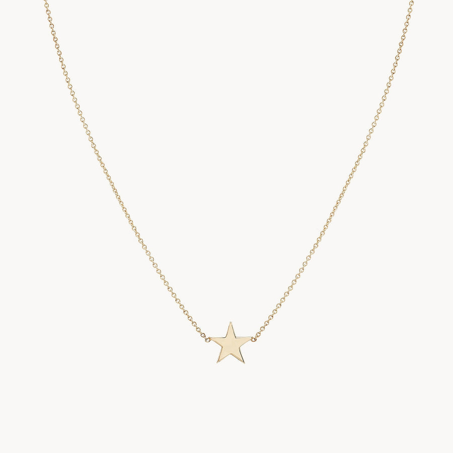 Everyday Little Stella Star Necklace - Yellow Gold