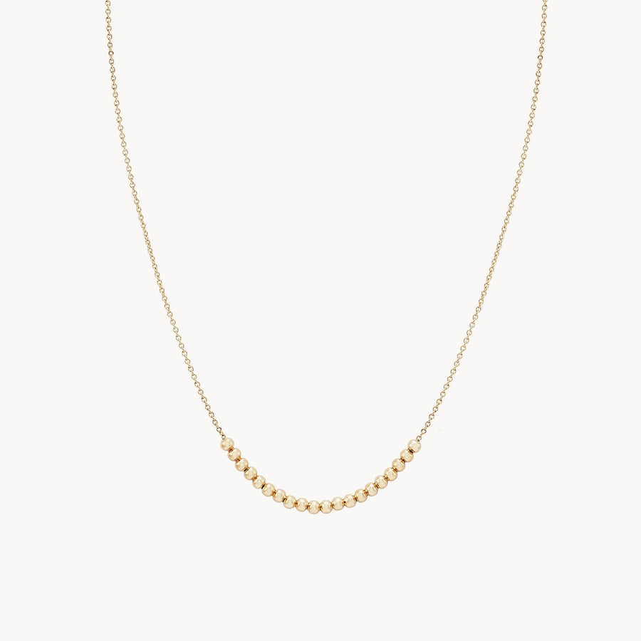 Abacus Necklace - Yellow Gold