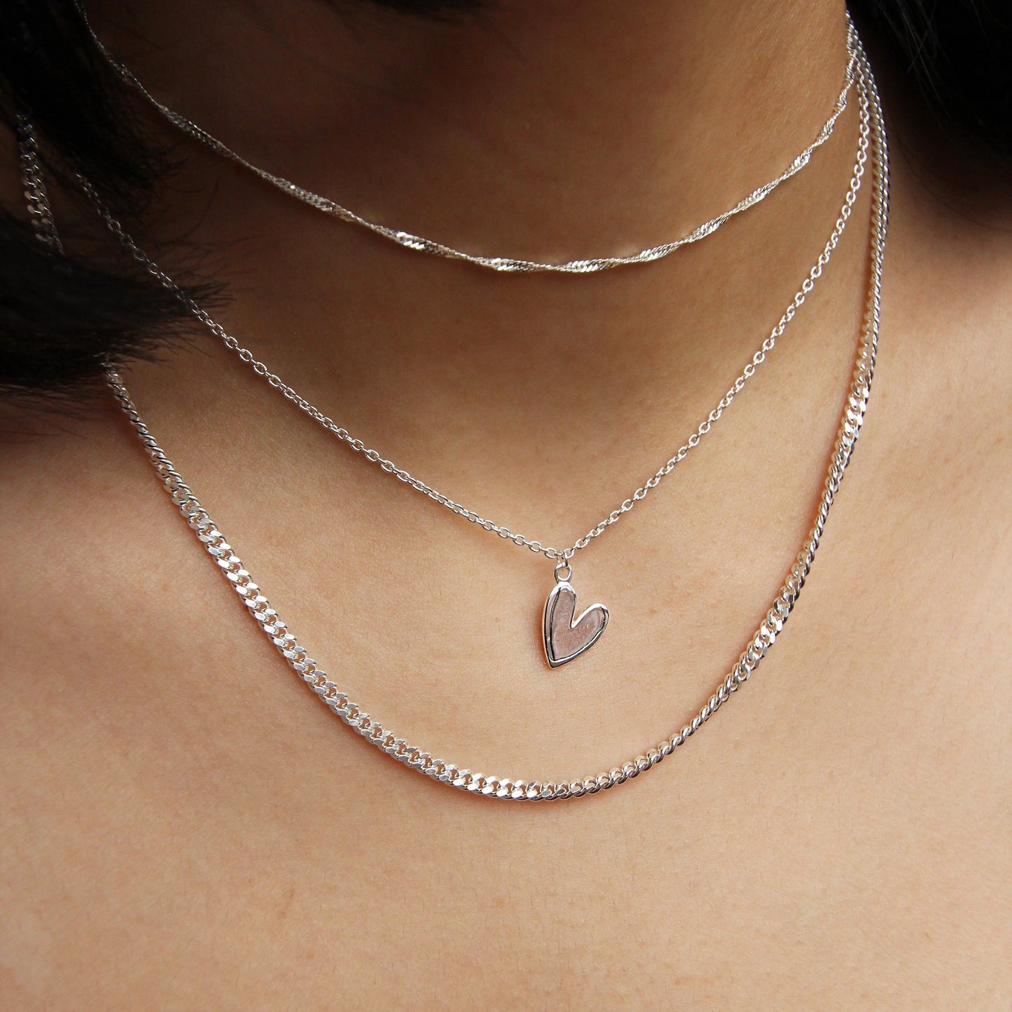 Lovely Necklace - Silver