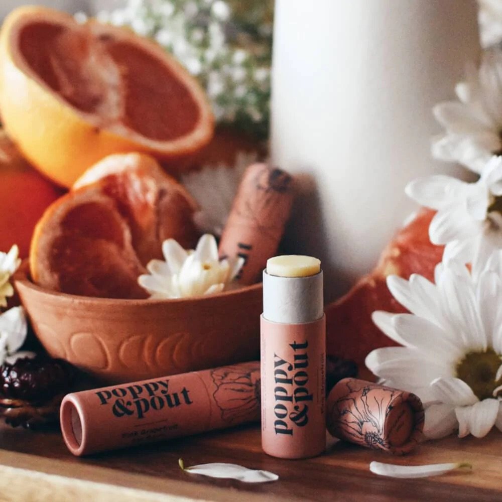 Pink Grapefruit Lip Balm