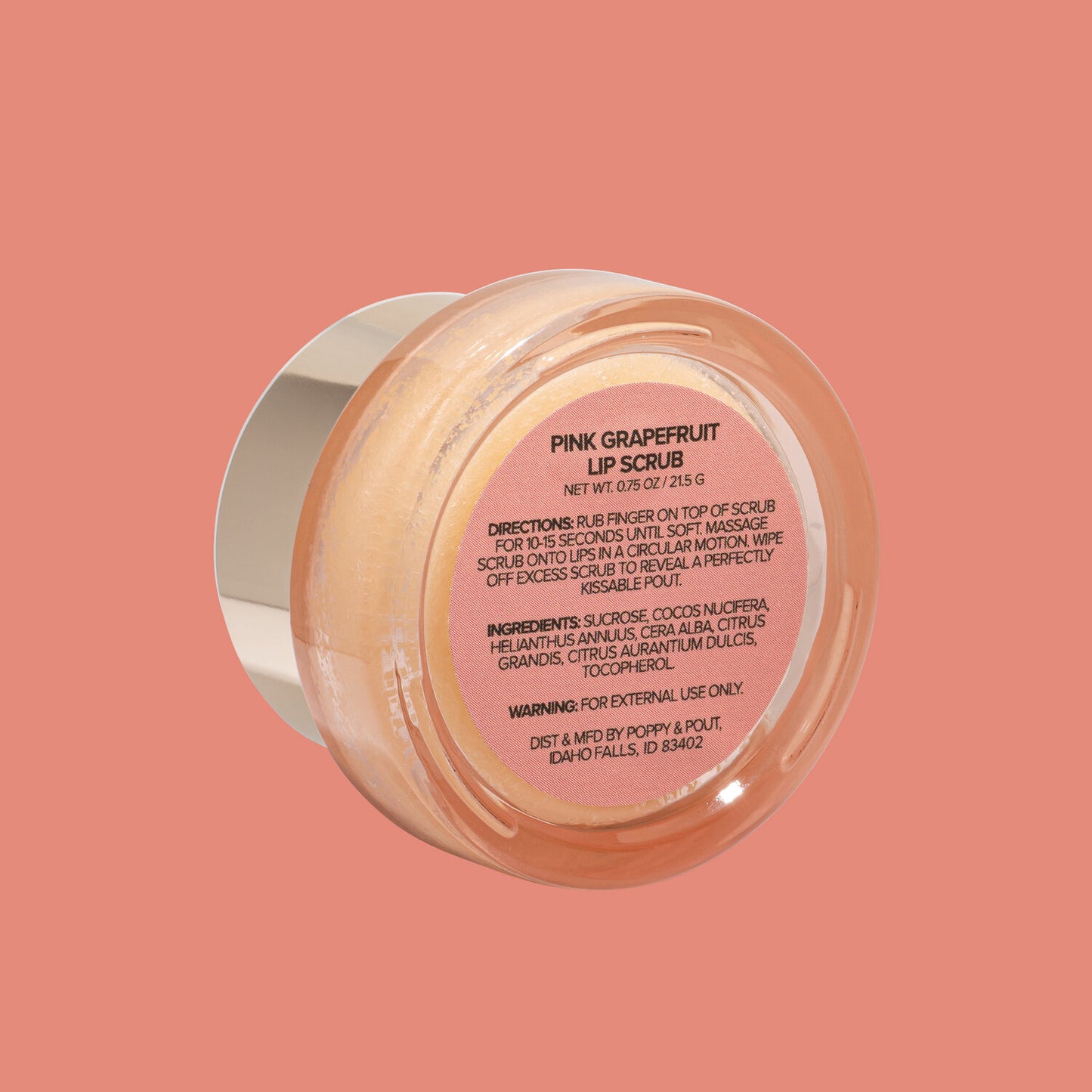 Pink Grapefruit Lip Scrub