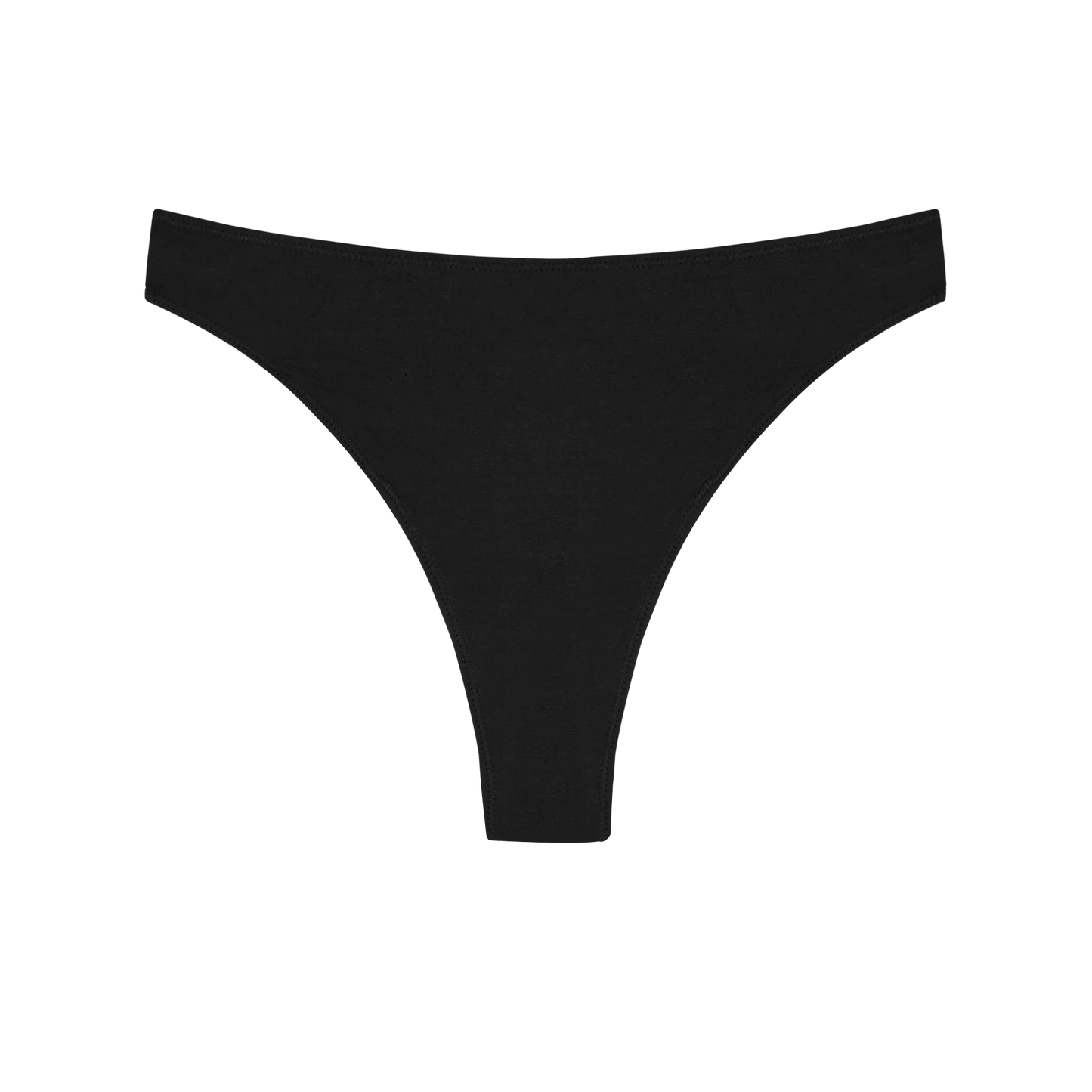 High Rise Thong - Black