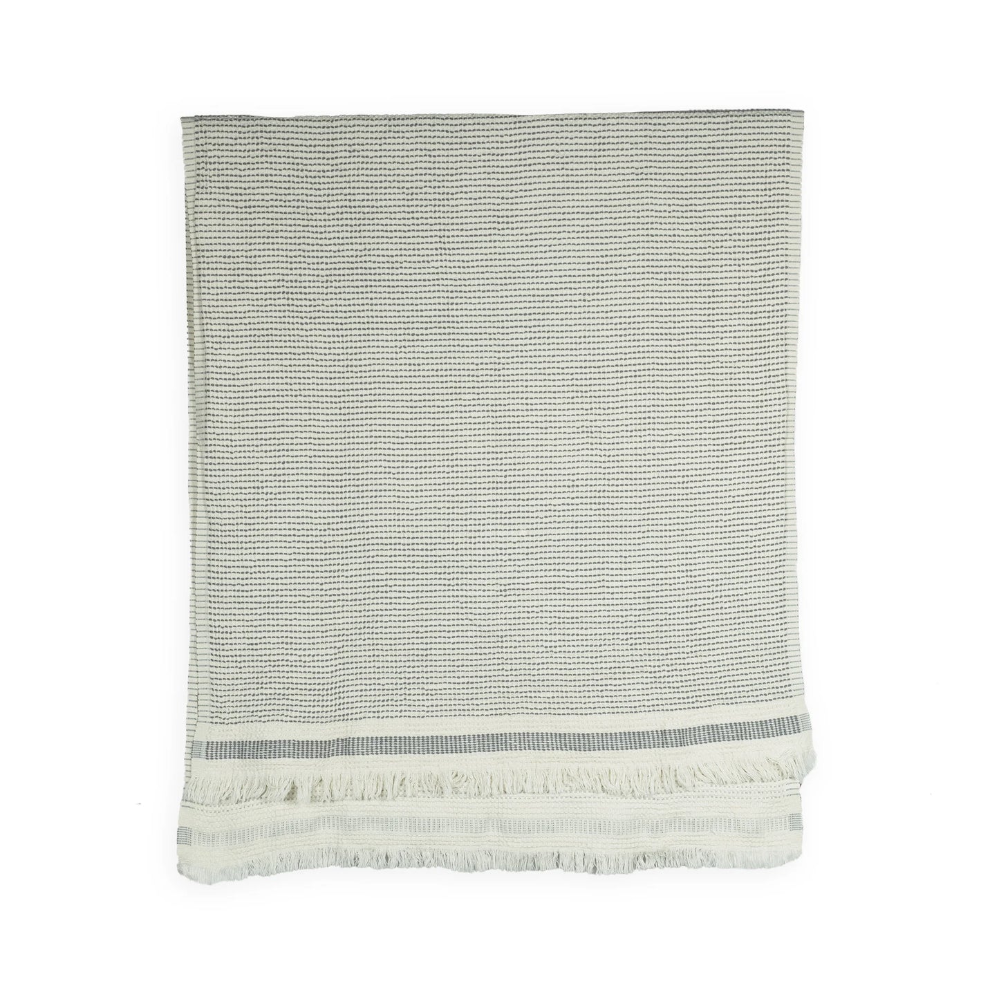 Richmond Road Waffle Towel - Grey