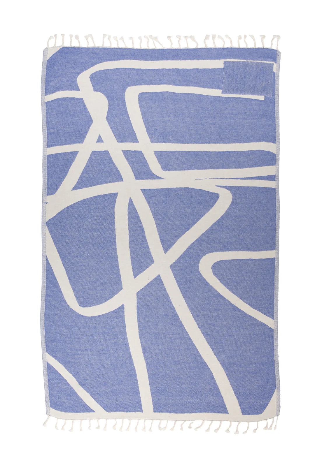 The River Pocket Towel - Blue