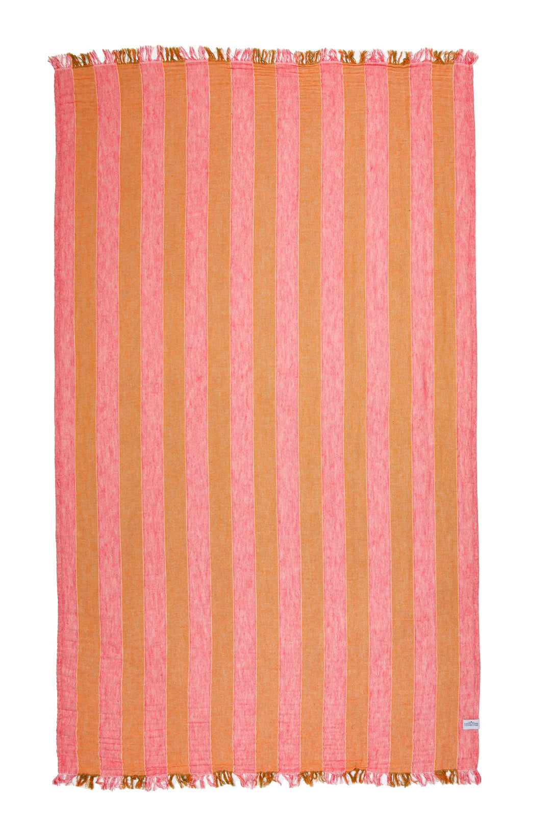 The Banks Stripe Towel - Pink