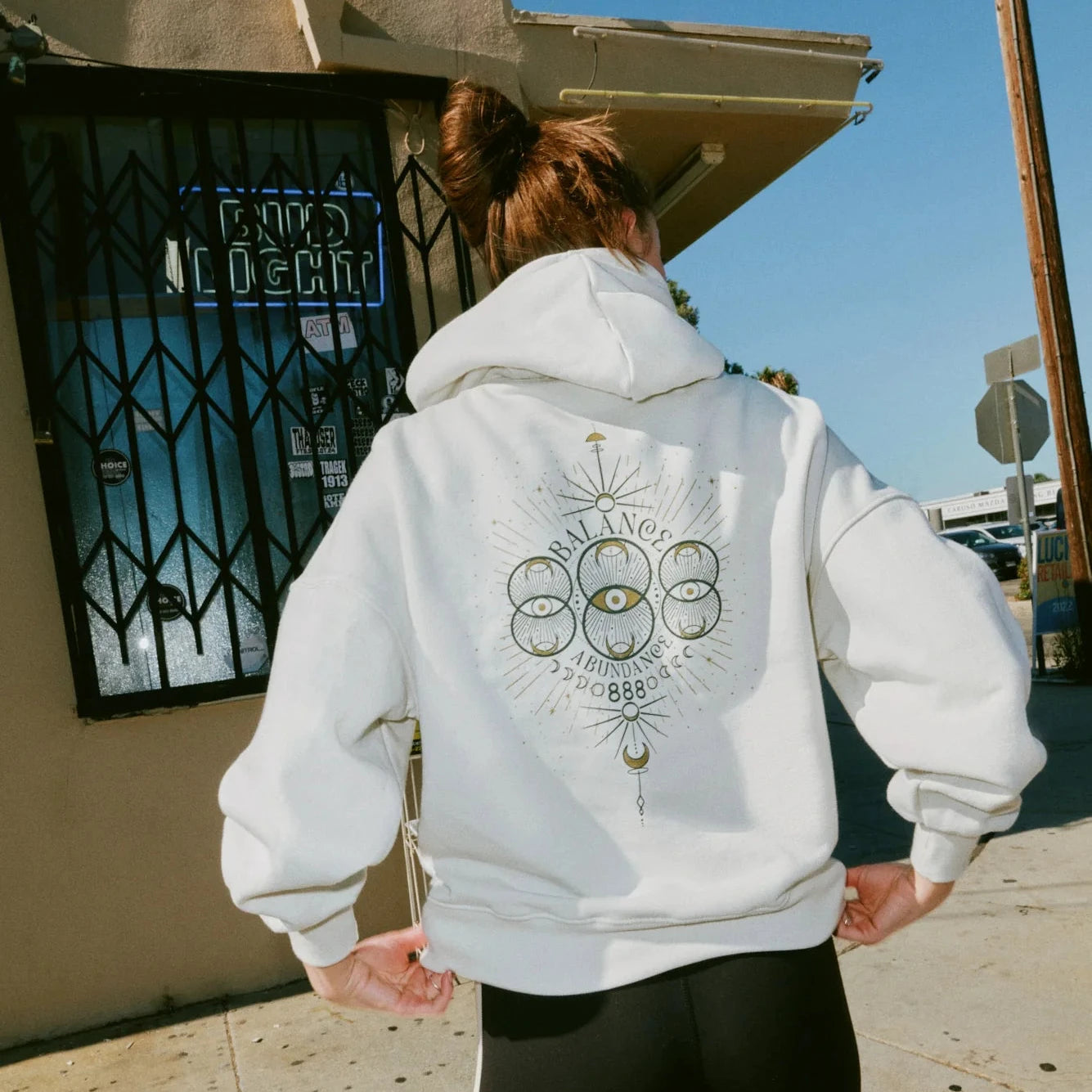 888 Balance Easy Hoodie - Birch