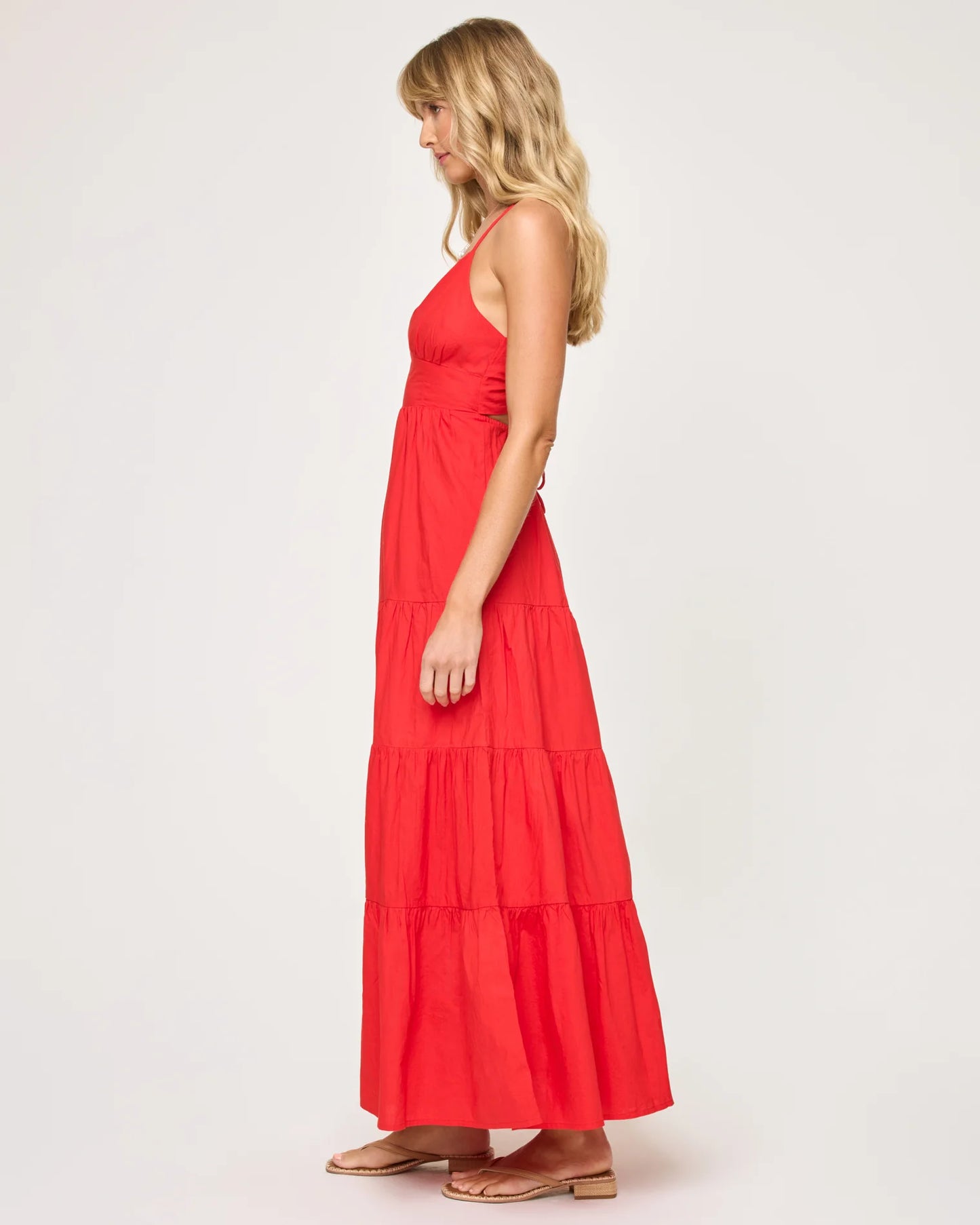 Laina Dress - Flame