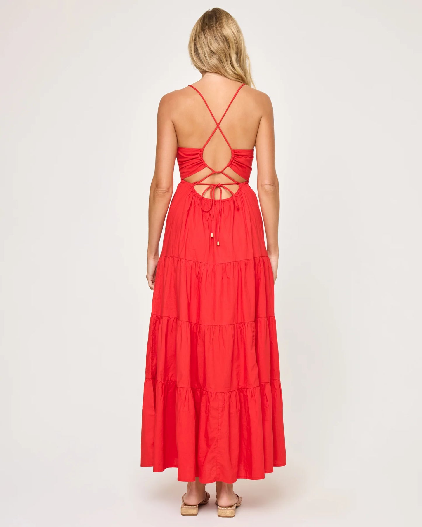 Laina Dress - Flame