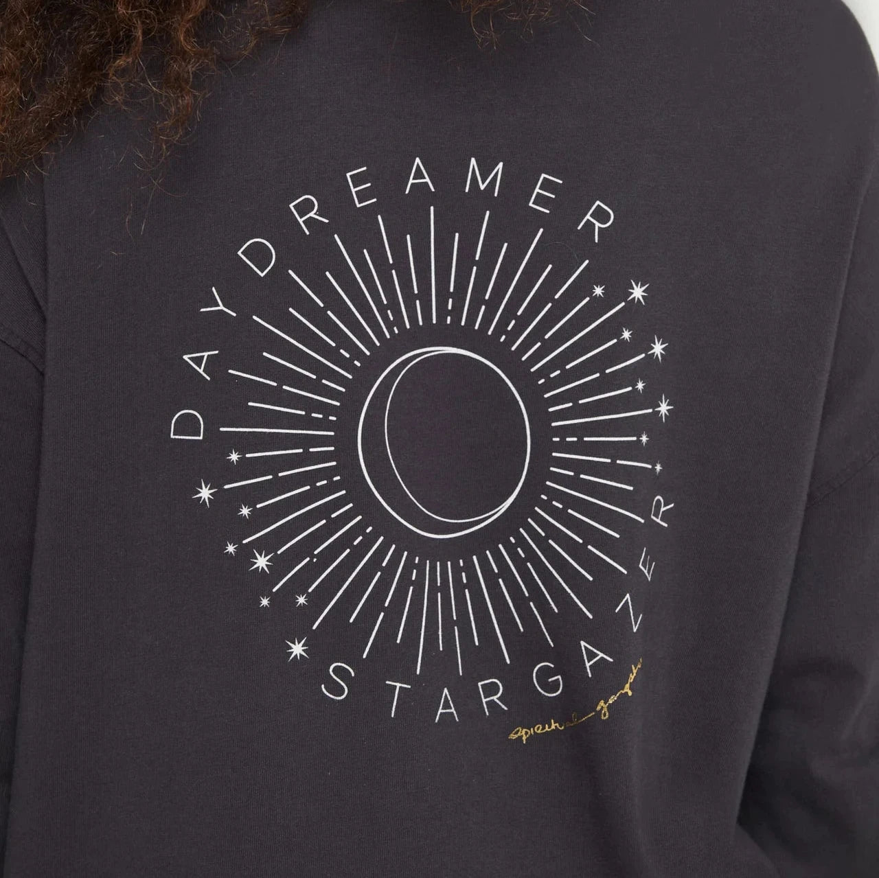 888 Dreamer Denver LS Tee - Vintage Black