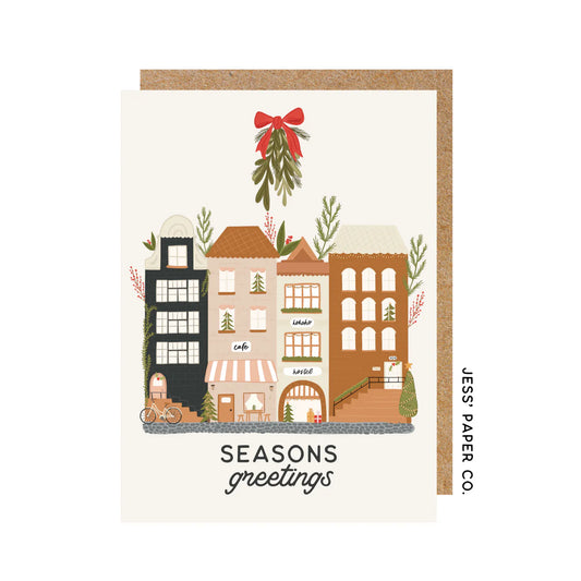 Christmas In Amsterdam Card