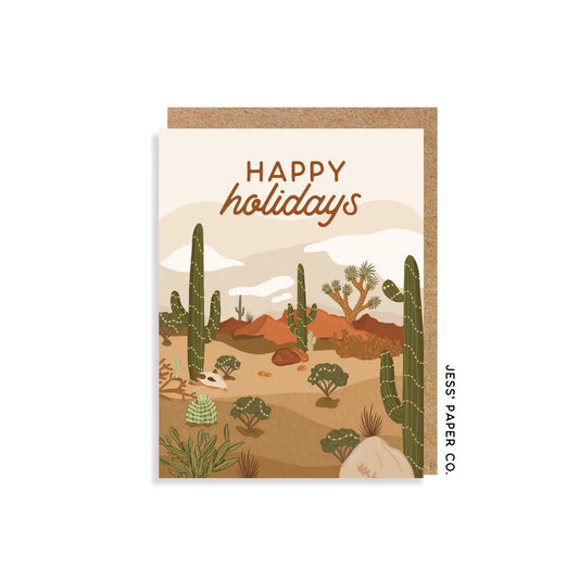 Desert Vibes Christmas Card