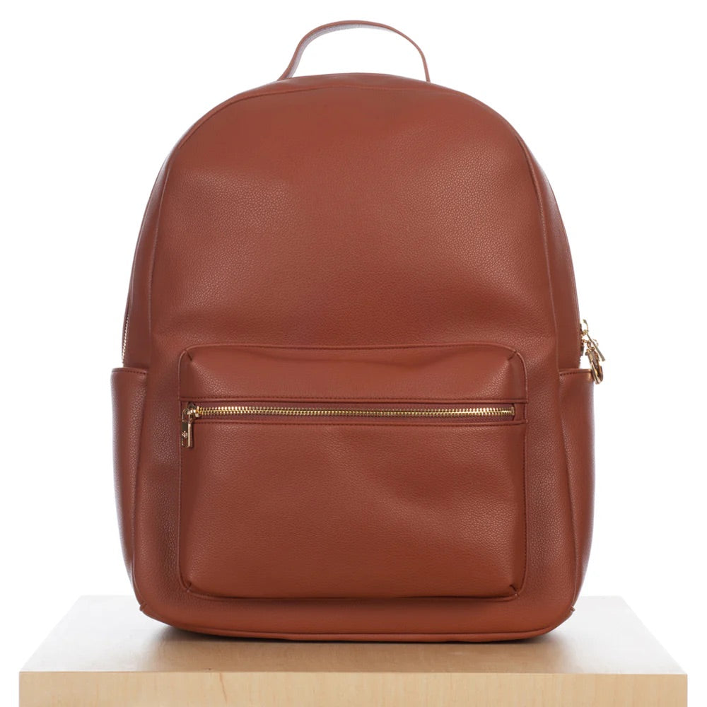 Backpack - Black & Walnut Pebble