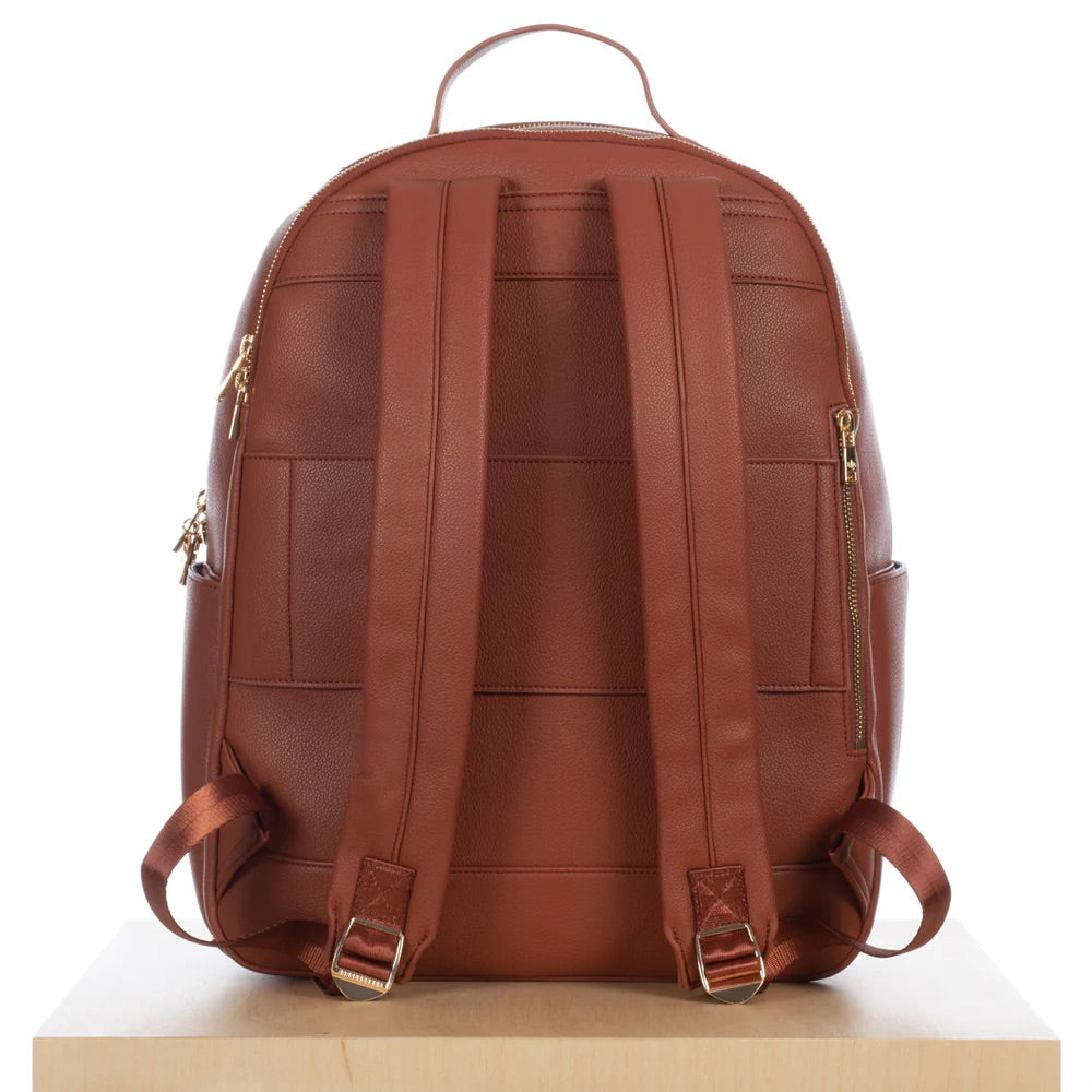 Backpack - Black & Walnut Pebble