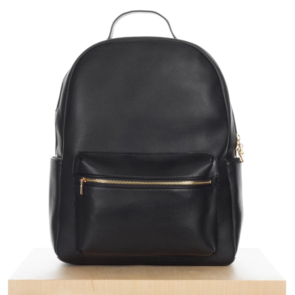 Backpack - Black & Walnut Pebble