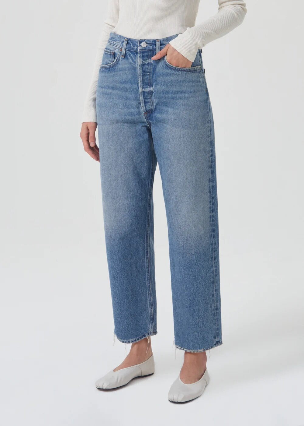 90’s Crop Mid Rise Straight - Bound