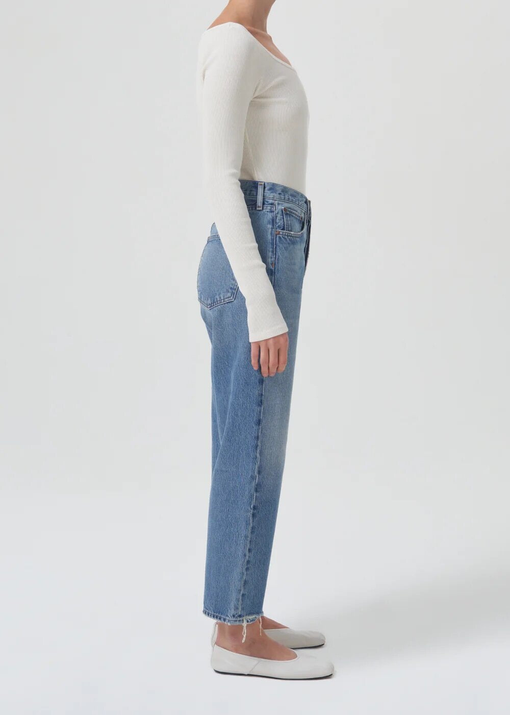 90’s Crop Mid Rise Straight - Bound