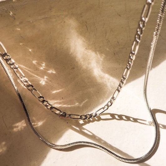 Cecilia Chain Necklace - Silver