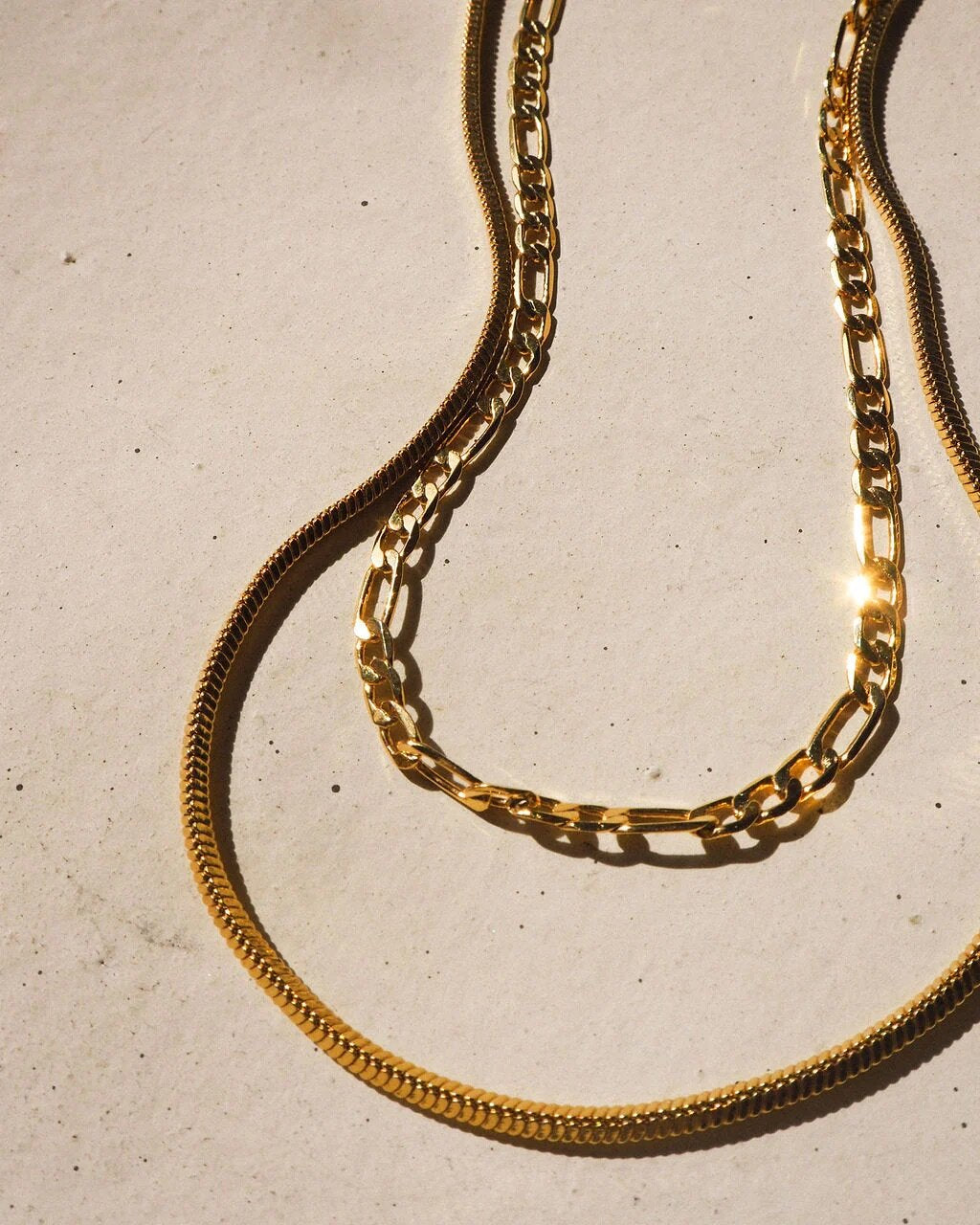 Cecilia Chain Necklace - Gold