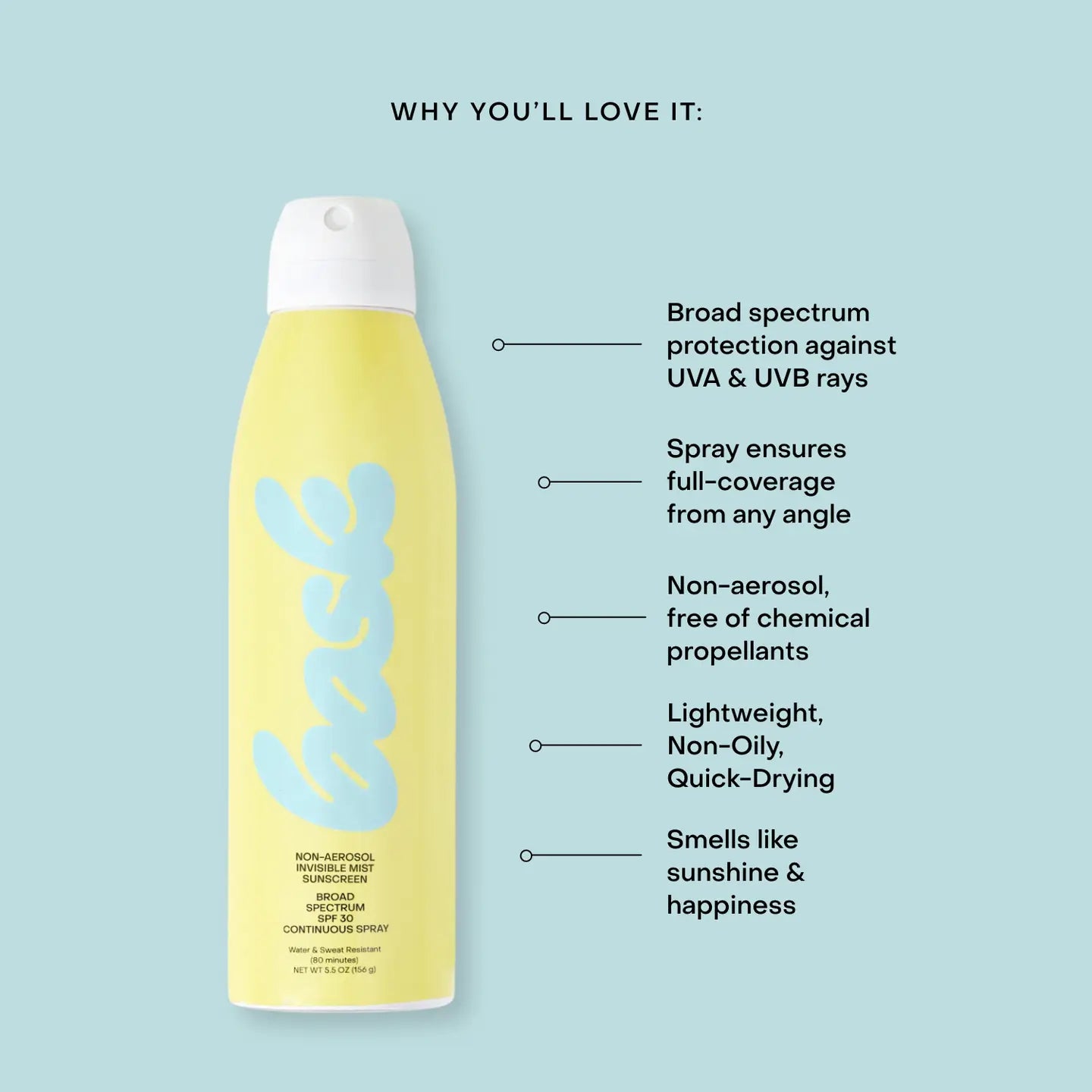 SPF 30 Non-Aerosol Spray Sunscreen