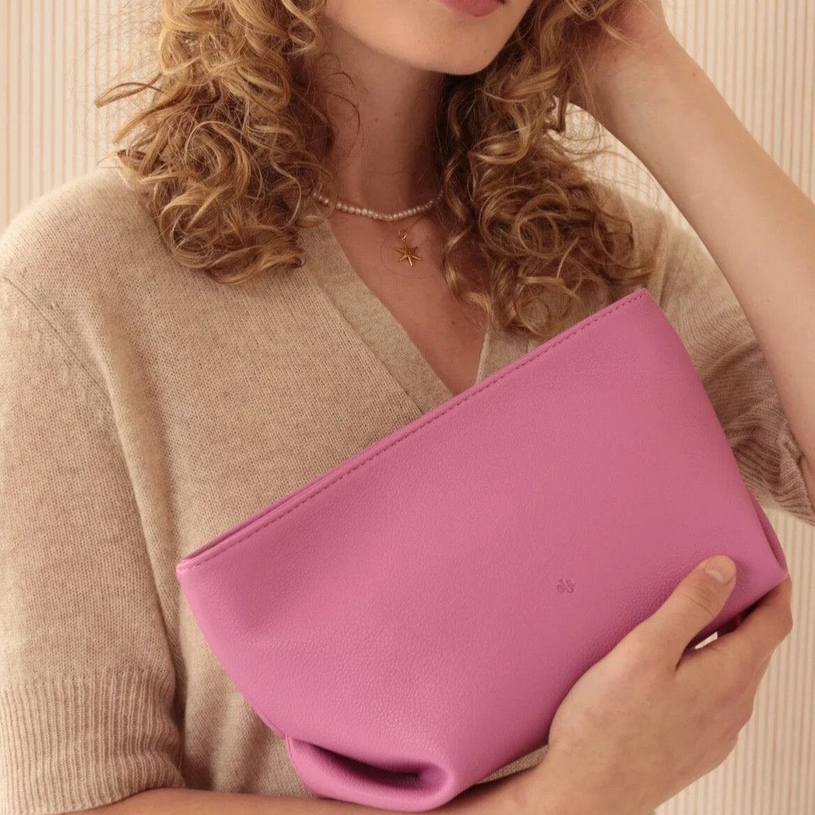 Fiona Bag – Pink Pebble