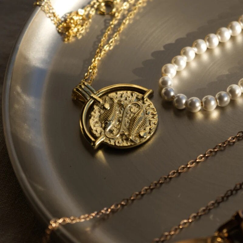 Vintage Zodiac Necklace