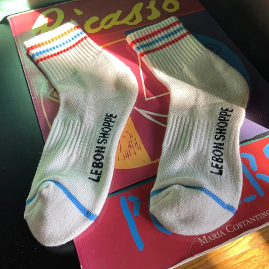 Girlfriend Socks - Leche