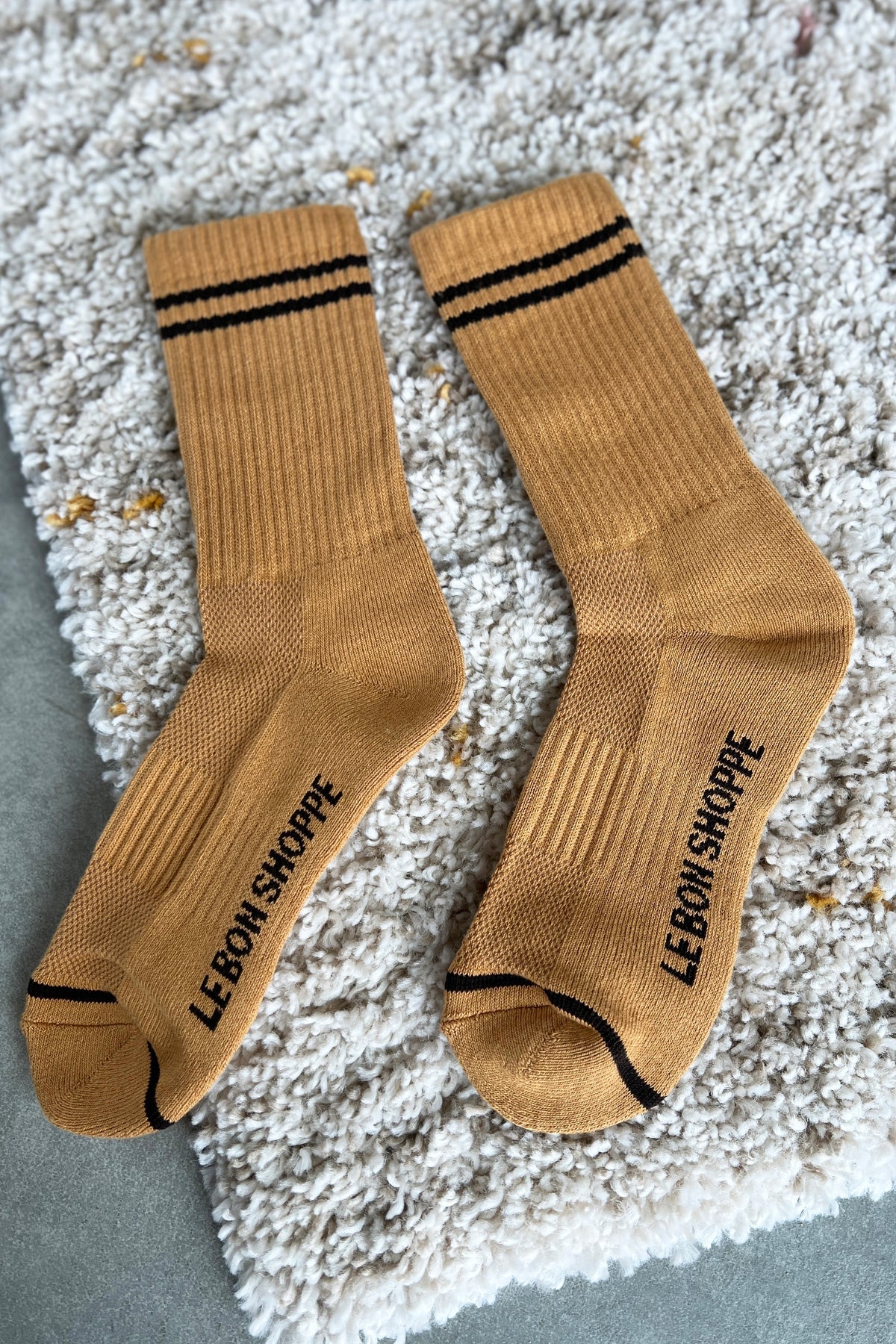 Boyfriend Sock - Biscotti