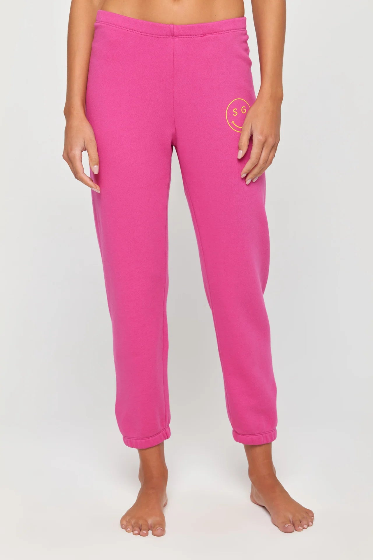 SG Smiley Luna Sweatpant - Magenta