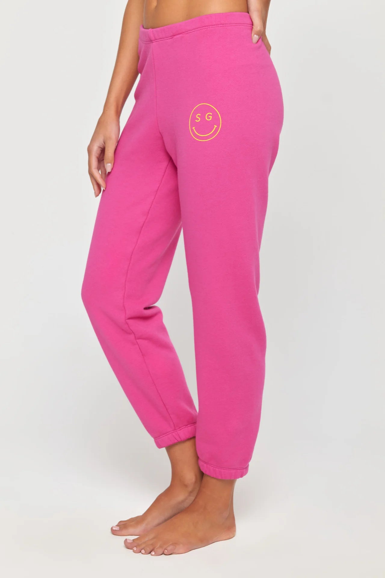 SG Smiley Luna Sweatpant - Magenta