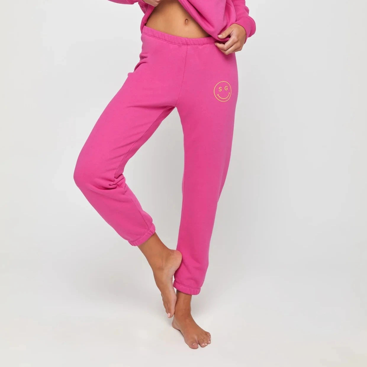 SG Smiley Luna Sweatpant - Magenta