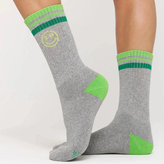 SG Smiley Crew Sock