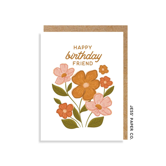 Happy Birthday Friend Card