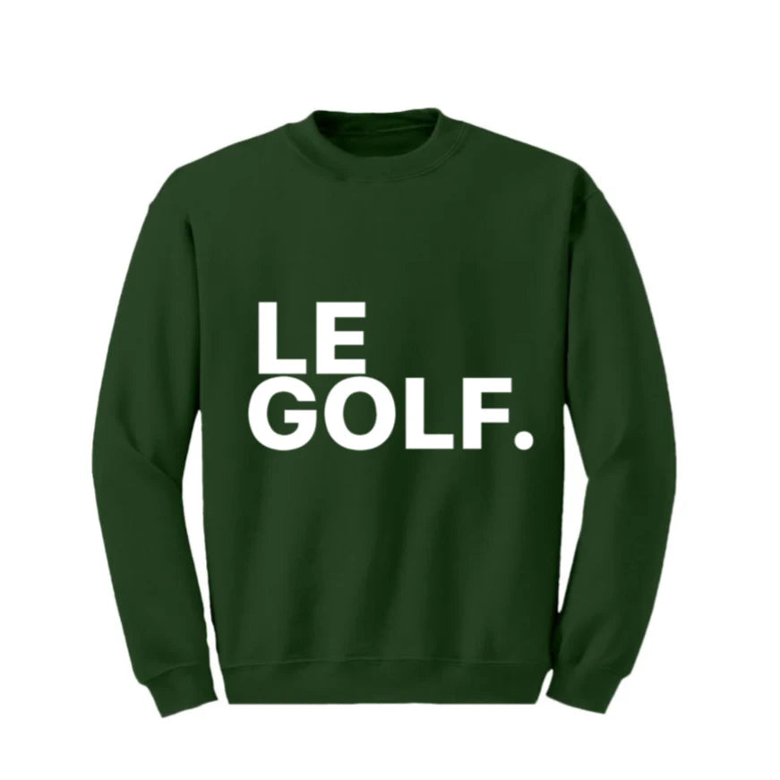 Le Golf Sweatshirt - Hunter Green