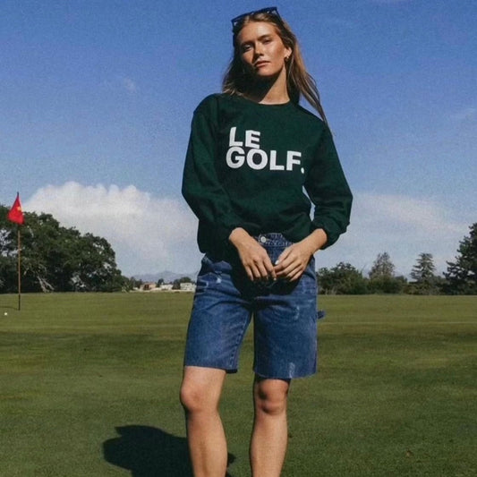 Le Golf Sweatshirt - Hunter Green