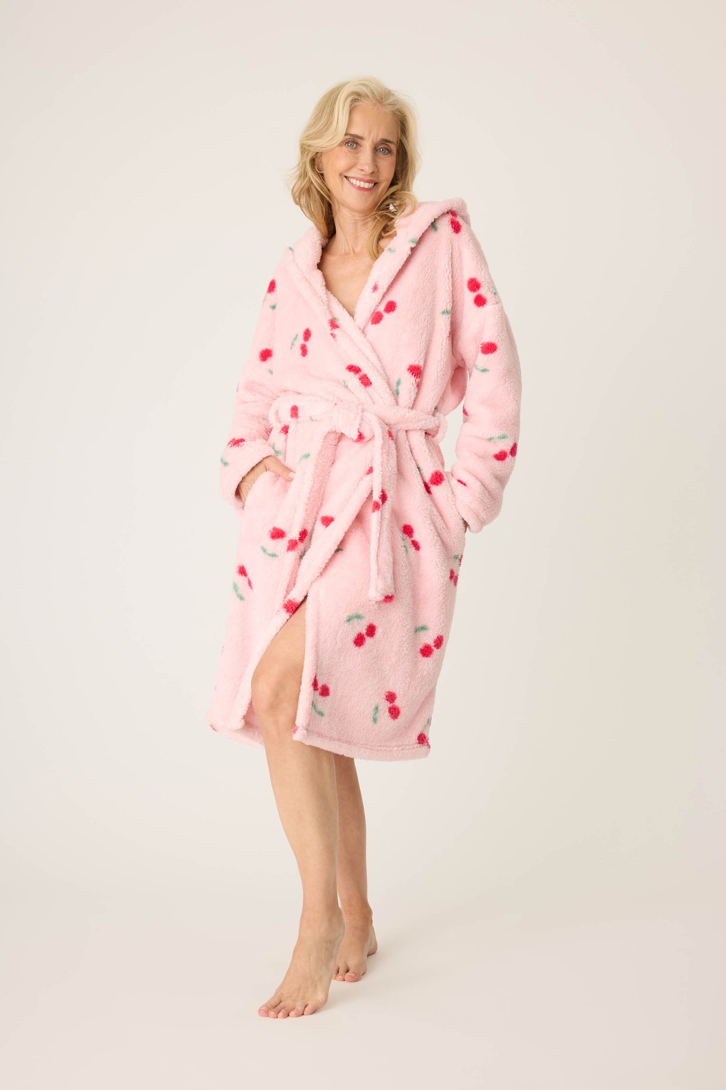 Cozy Cherry Sleep Robe