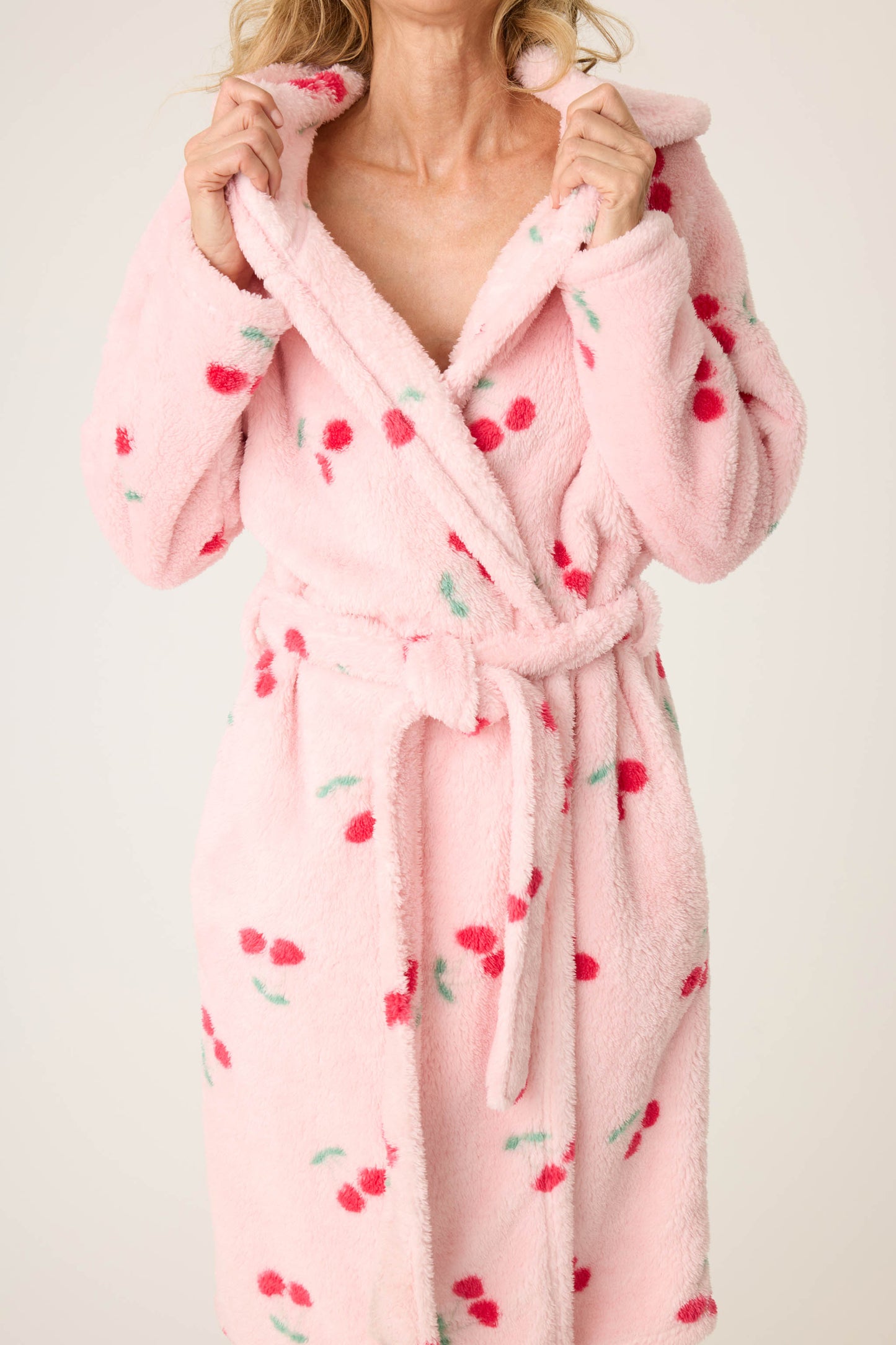 Cozy Cherry Sleep Robe